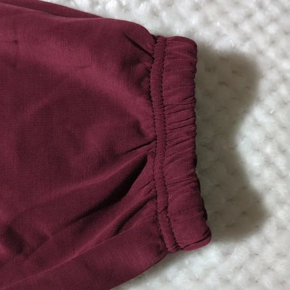 Happily Grey Modal Velour Cropped Hoodie And High Waisted Cargo Jogger Set - Picture 14 of 16